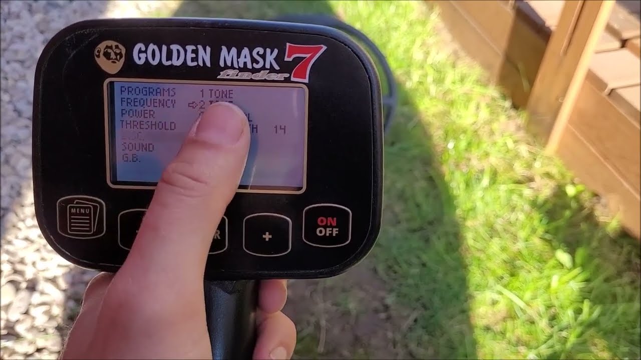 Test detektoru Golden mask GM7 - Digital od GM jak se povedl?