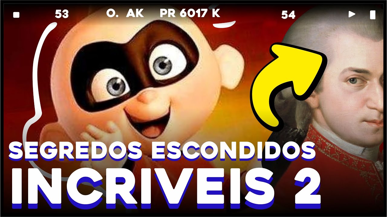 EASTER EGGS e CURIOSIDADES em OS INCRIVEIS 2 - 6porcento