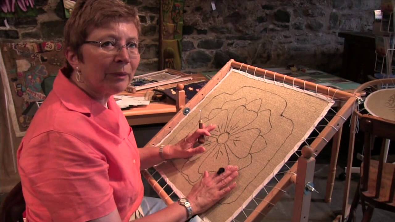 Coup d'oeil sur le crochet sur jute