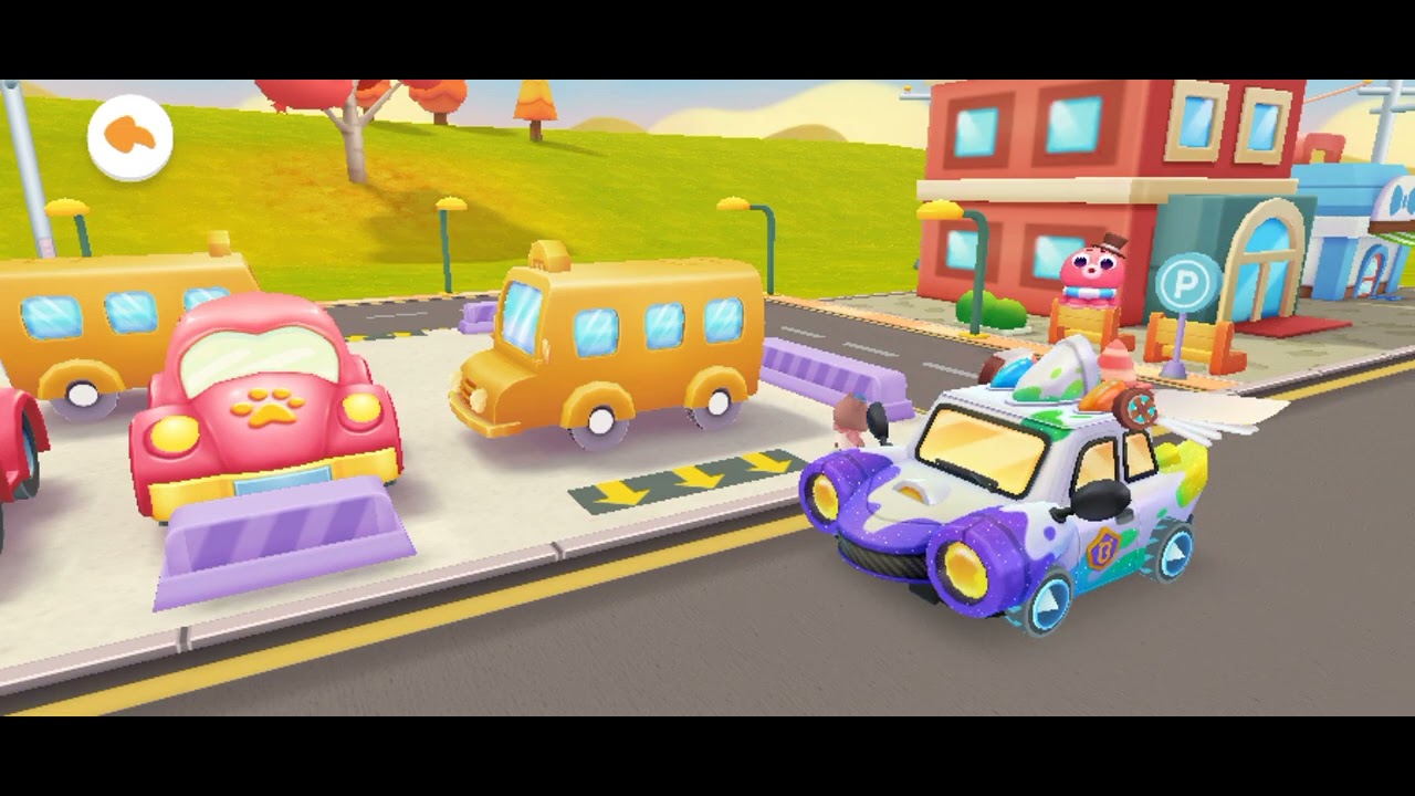 Cartoon Game !!! Cartoon Bus Game !!! Baby BUS !!  Cartoon Game !! New Update#34