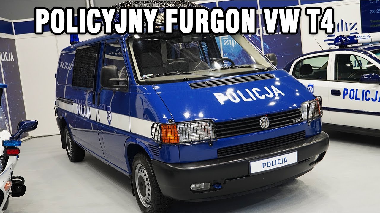 Furgon policyjny - VW T4 - KPP Ustrzyki Dolne - POLSECURE 2024