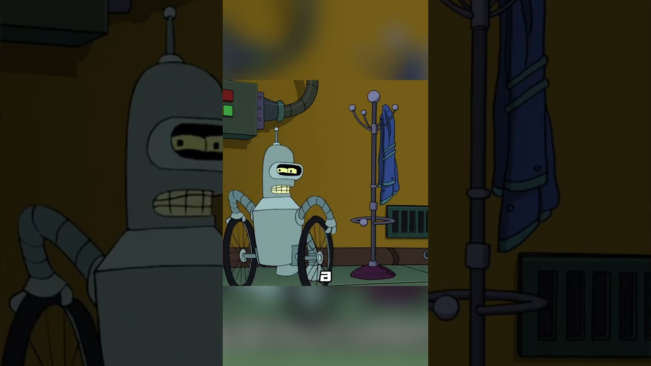 Bender becomes a fanatic. #shorts  #anime