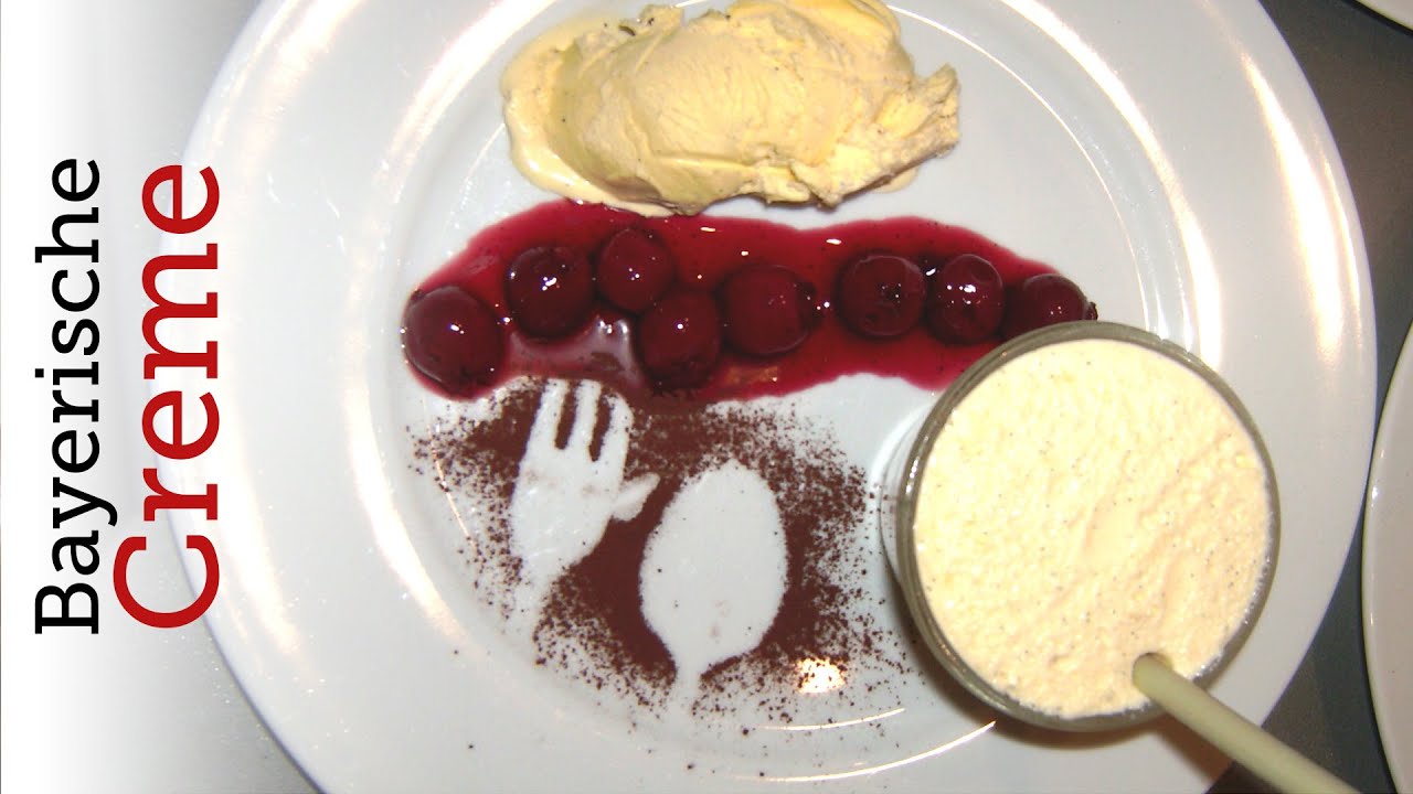 Rezept - Bayerische Creme (Red Kitchen - Folge 58)