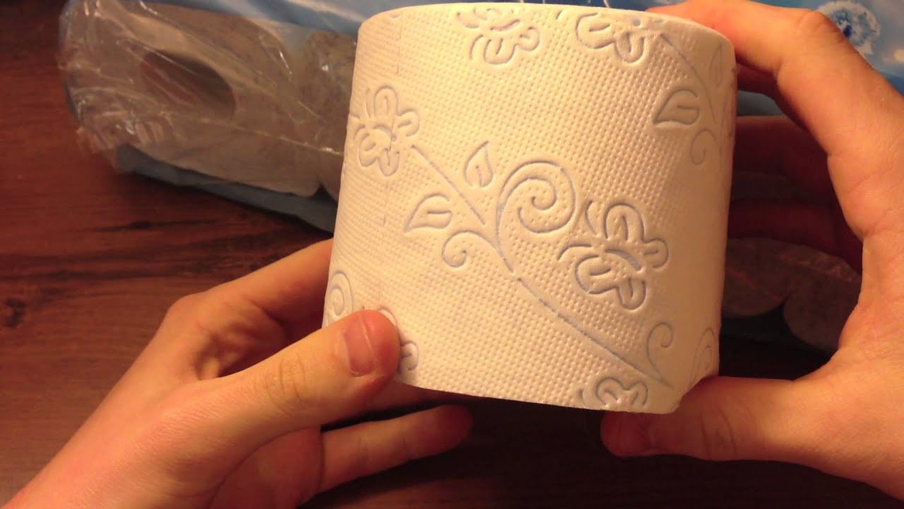 Papier toaletowy unboxing, odpakowywanie, zastosowanie