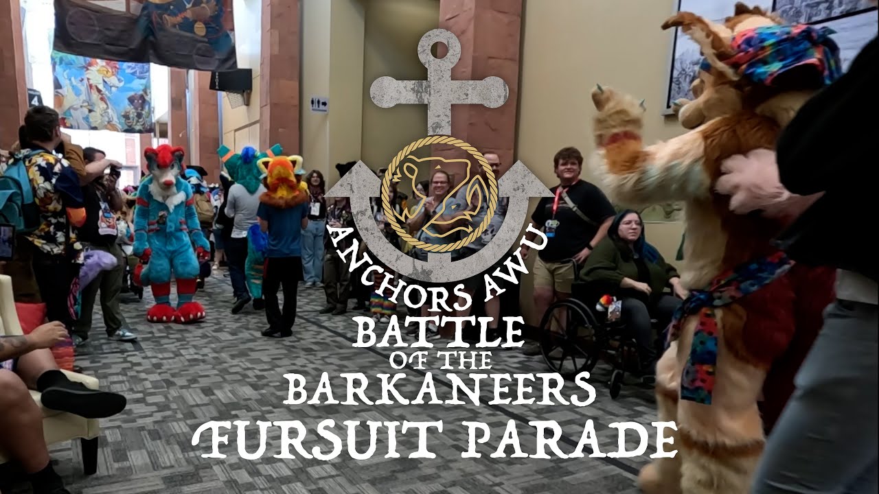 AnthroWeekend Utah 2025 Fursuit Parade (full). 2 Aug 2025. #furry #fursuit #furcon #fursuiters