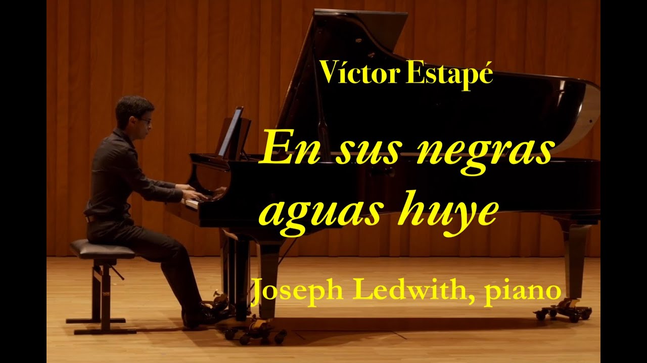 En sus negras aguas huye (2021) by Víctor Estapé