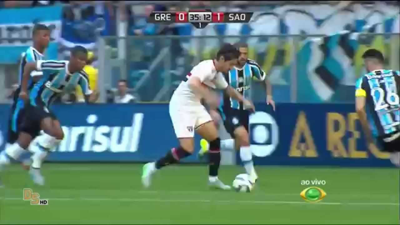 Gols Grêmio 1 x 2 São Paulo - Brasileirão 2015
