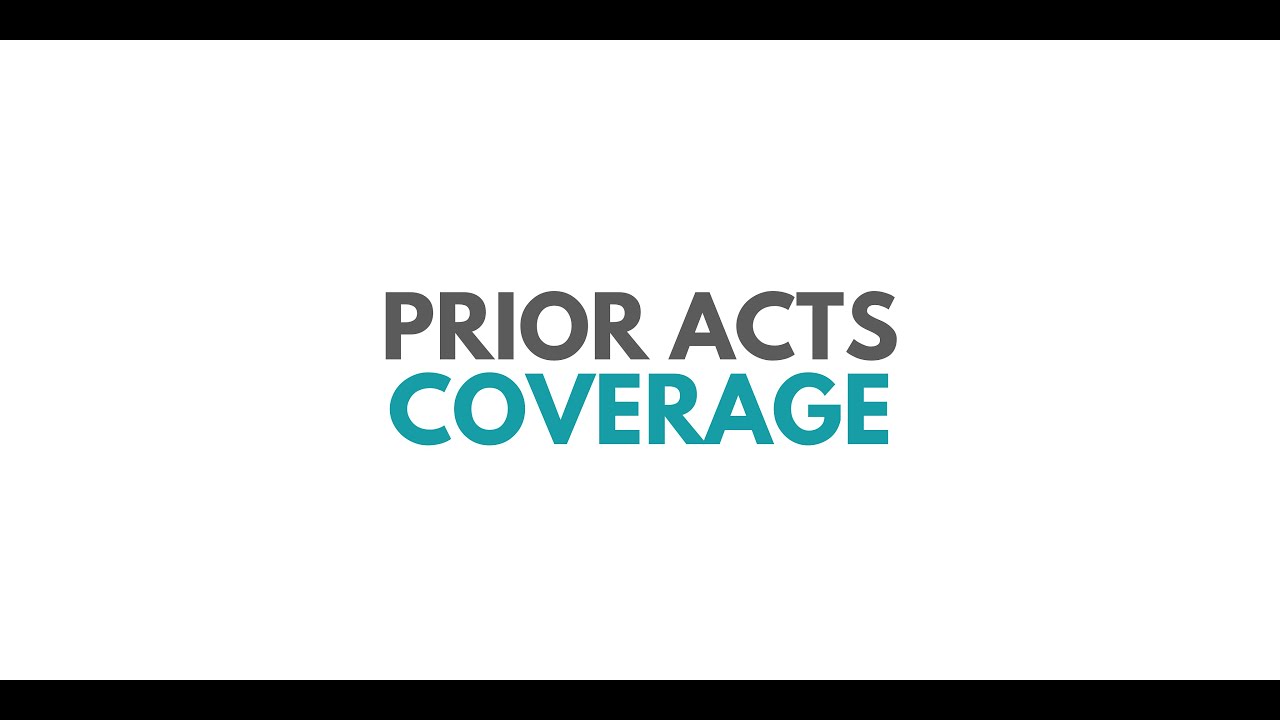 What is Prior Acts Coverage in an LPLI policy?