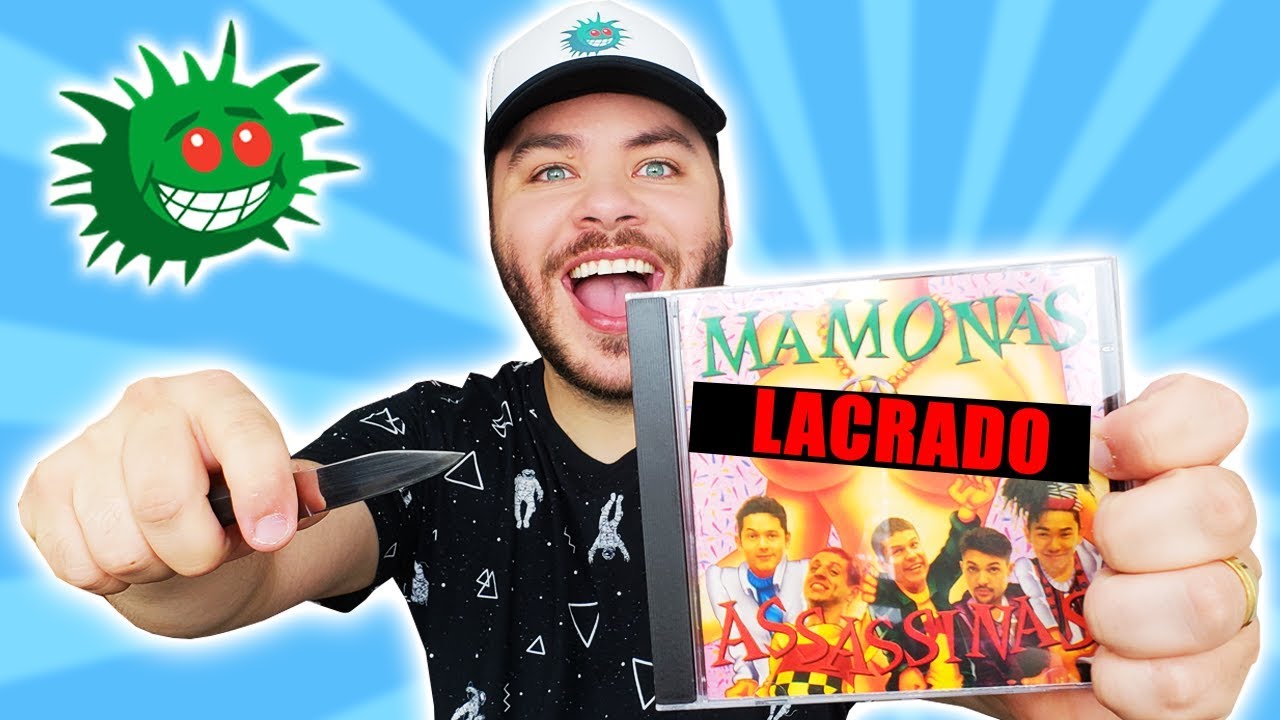 ABRINDO CD LACRADO DOS MAMONAS !