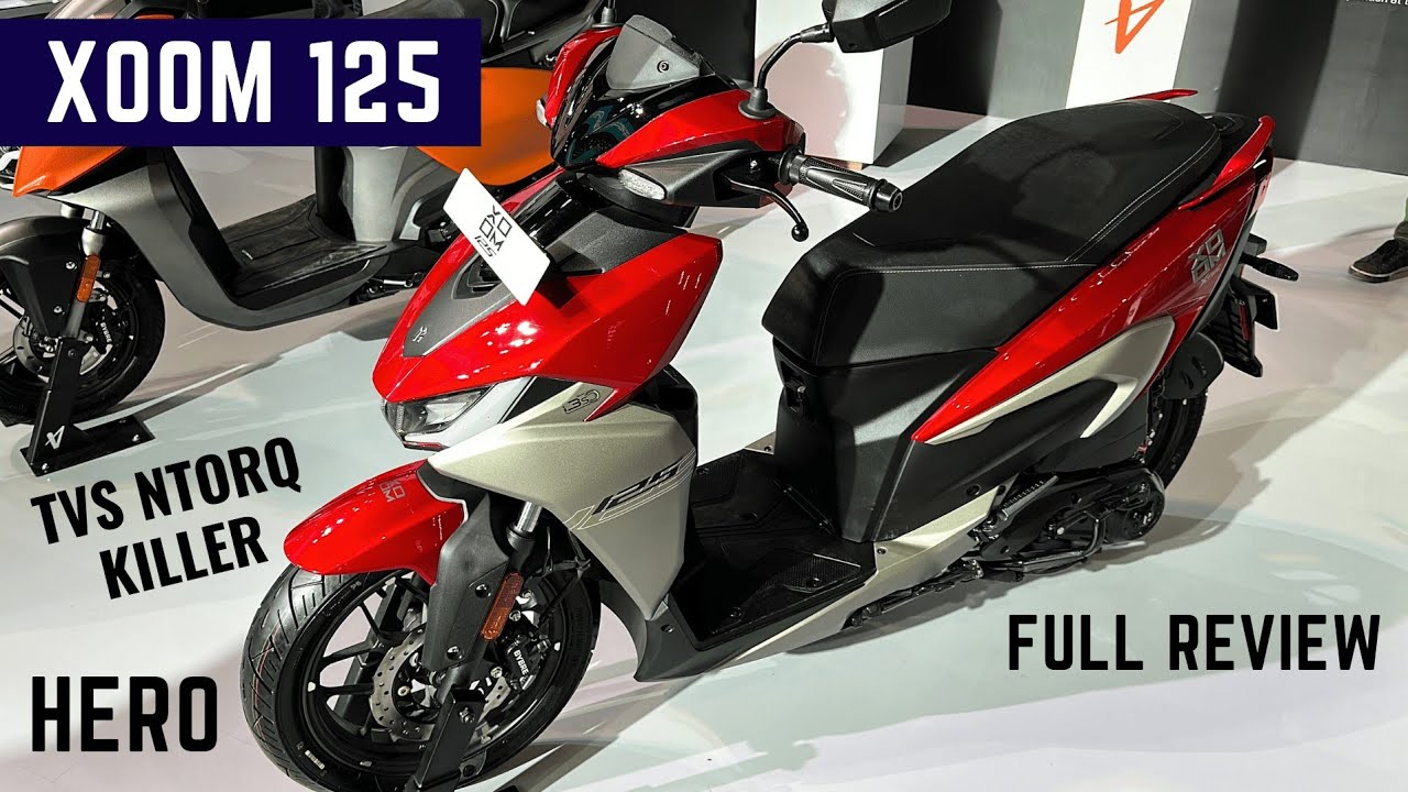 2024 Hero Xoom 125 Full Detailed Review | TVS Ntorq 125, Honda Activa & Dio Rival | Price, Features