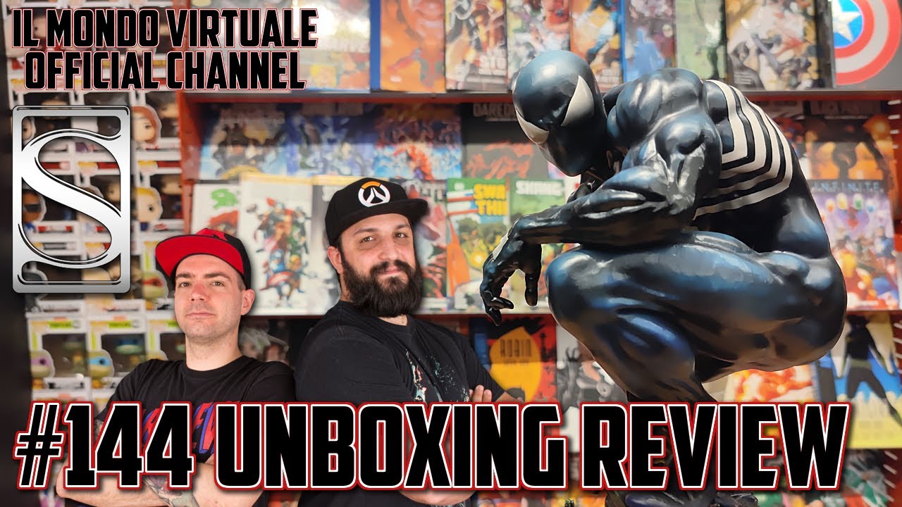 SYMBIOTE SPIDER-MAN SIDESHOW: UNA STATUA CON I CONTRO-SIMBIONTI!