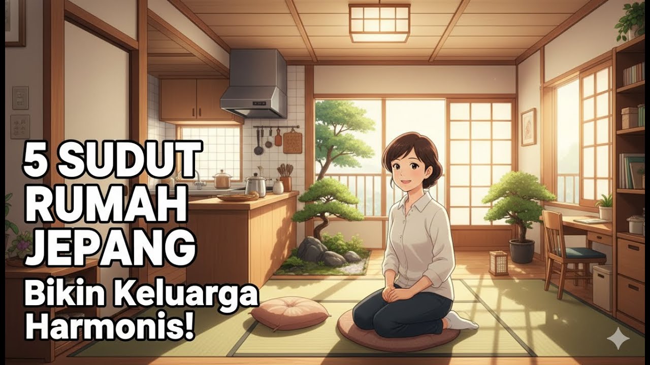 5 Sudut Rumah Jepang yang Membuat Keluarga Lebih Harmonis