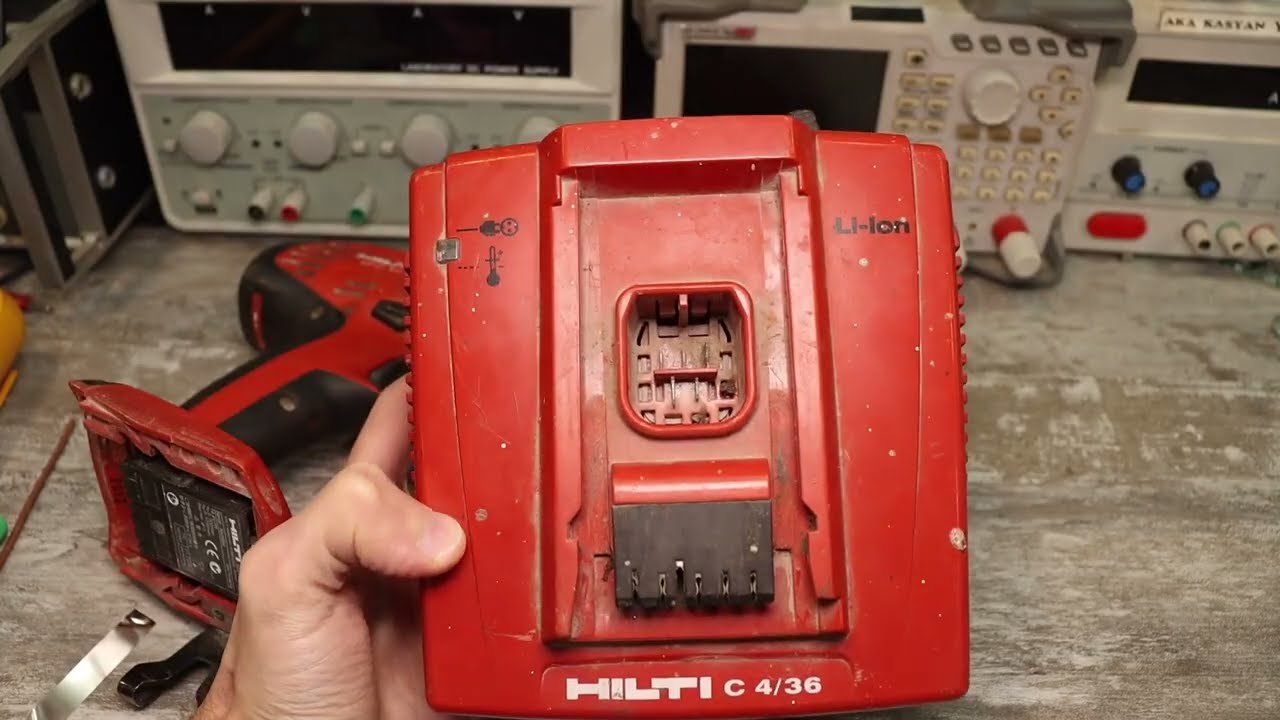 Изучение зарядного устройства HILTI
