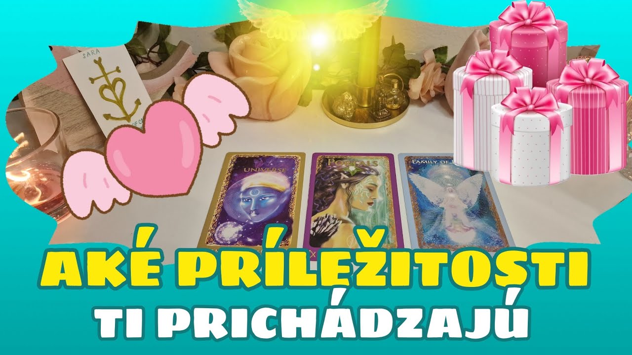 AKÉ PRÍLEŽITOSTI TI PRICHÁDZAJÚ DO ŽIVOTA 🎁✨️💖 #vykladkaret #vykladkariet 
