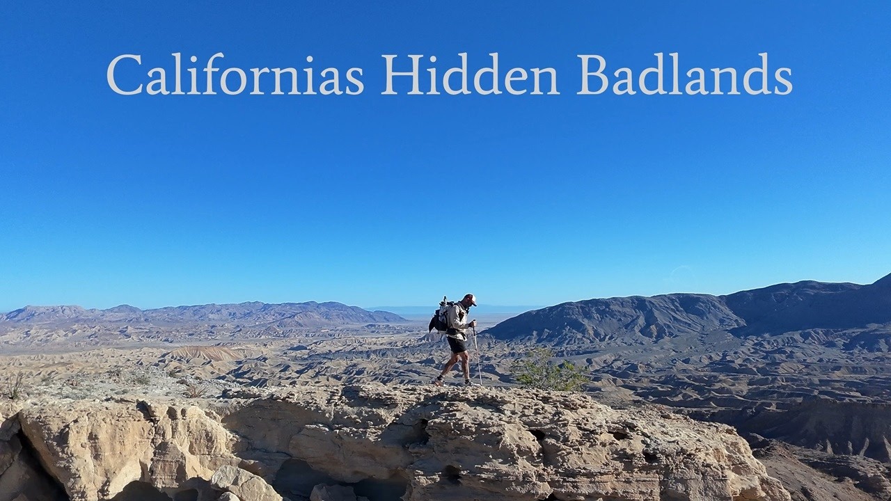 Solo Desert Backpacking to Wind Caves and Endless Badlands Views