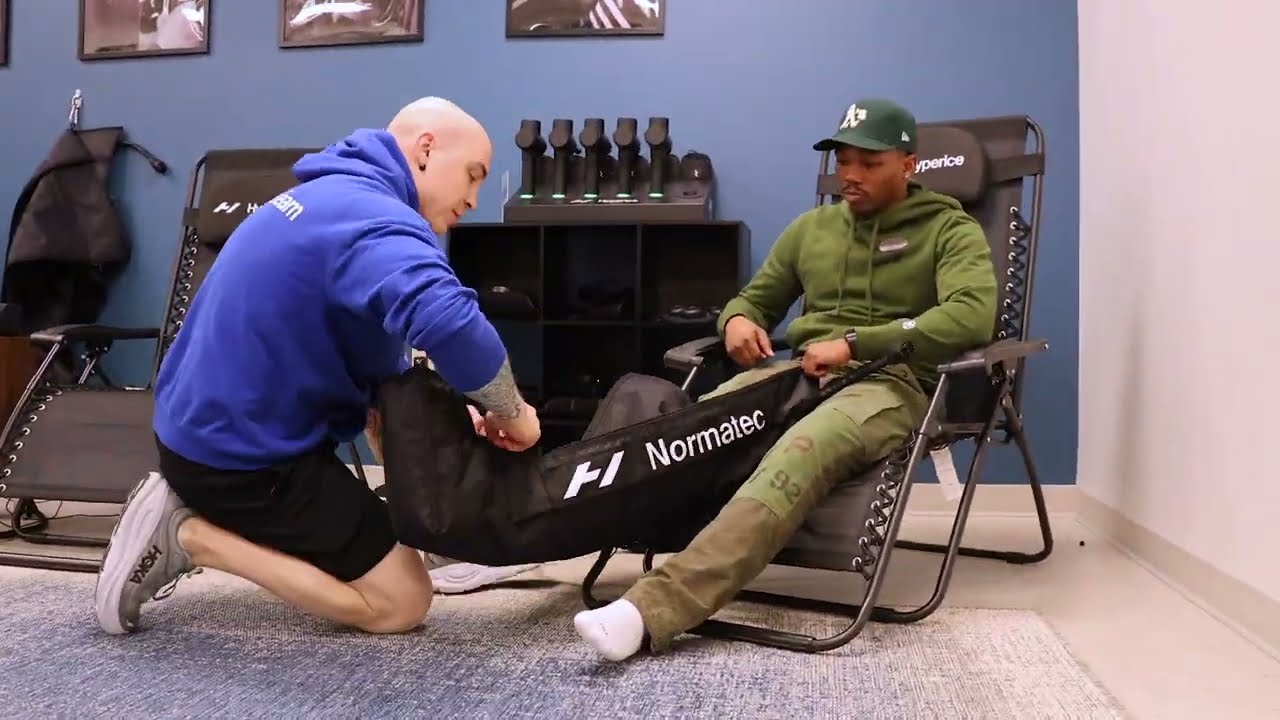 Post-Workout Recovery Made Easy at The J | Normatec Boots Tutorial