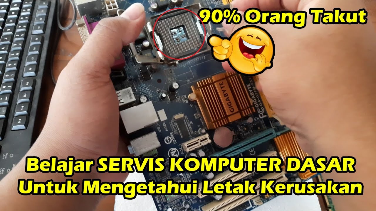 Belajar Servis Komputer Tidak Menyala Di Monitor - Belajar Memperbaiki Komputer Mati