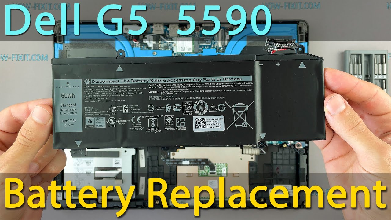 Как заменить аккумулятор Dell G5 5590 — полное руководство своими руками