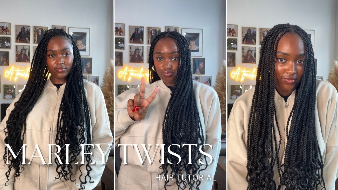 MARLEY TWISTS HAIR TUTORIAL