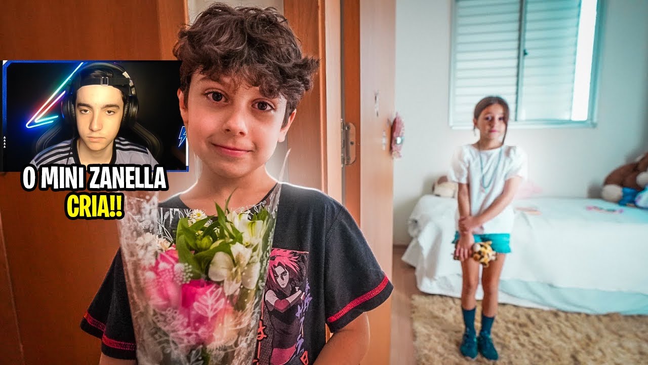 O MINI ZANELLA É MUITO CRIA, MAU NASCEU E JÁ É ATACANTE!!