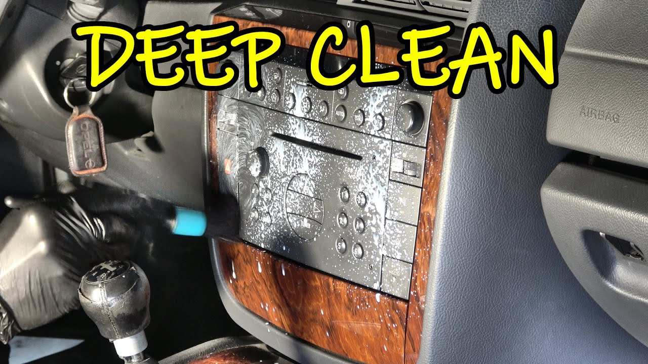 How to deep clean car interior at home