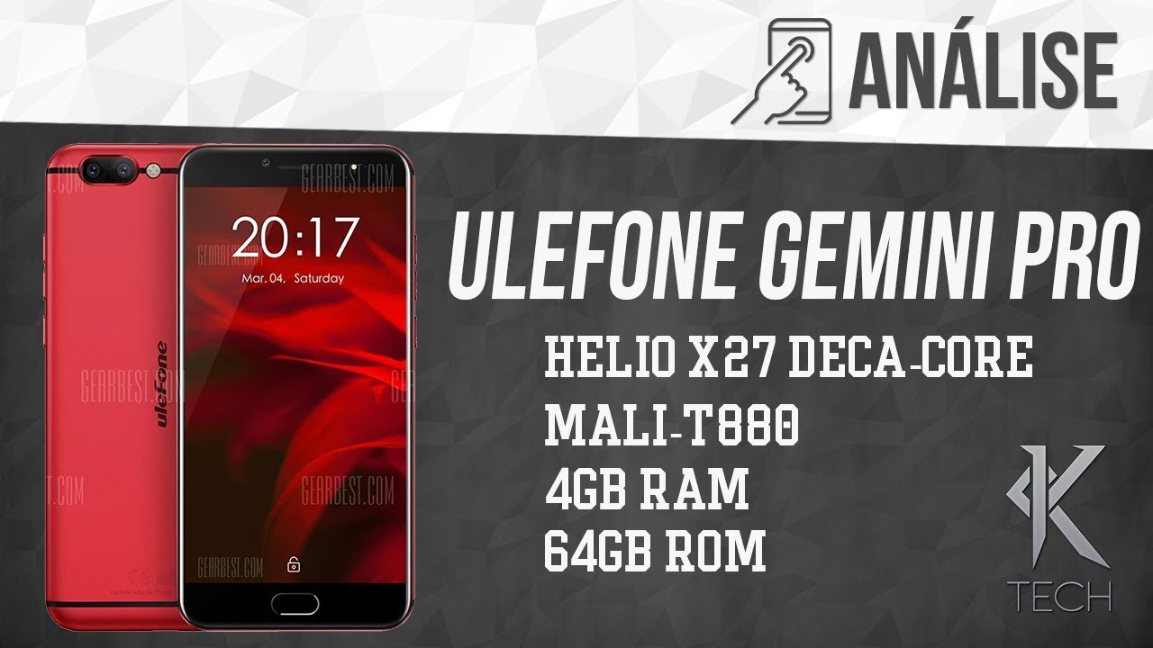 Simplesmente espetacular - Review [ Análise ] Ulefone Gemini Pro