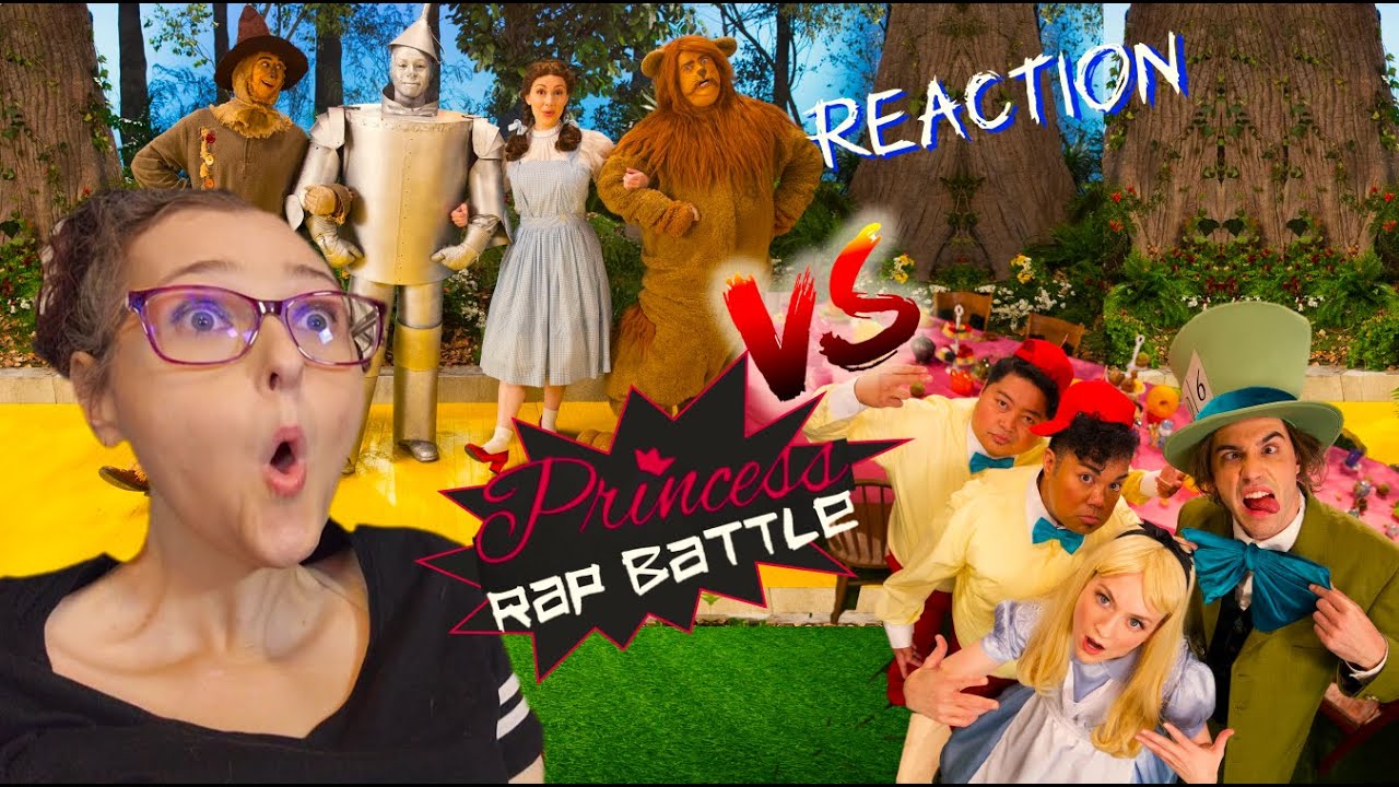 Dorothy vs Alice Princess Rap Battle REACTION! 🌀 Whimsy, Shade & Wondrous Wordplay! 👠🐇🔥