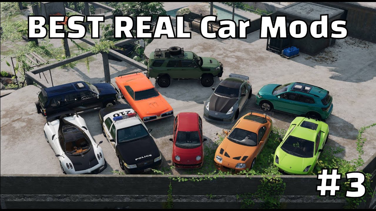 The BEST REAL Car Mods In BeamNG #3