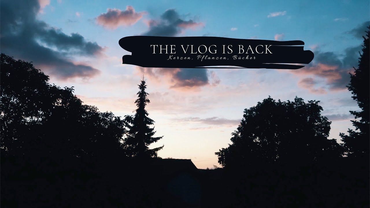 Vlog | Pflanzen Kerzen Bücher