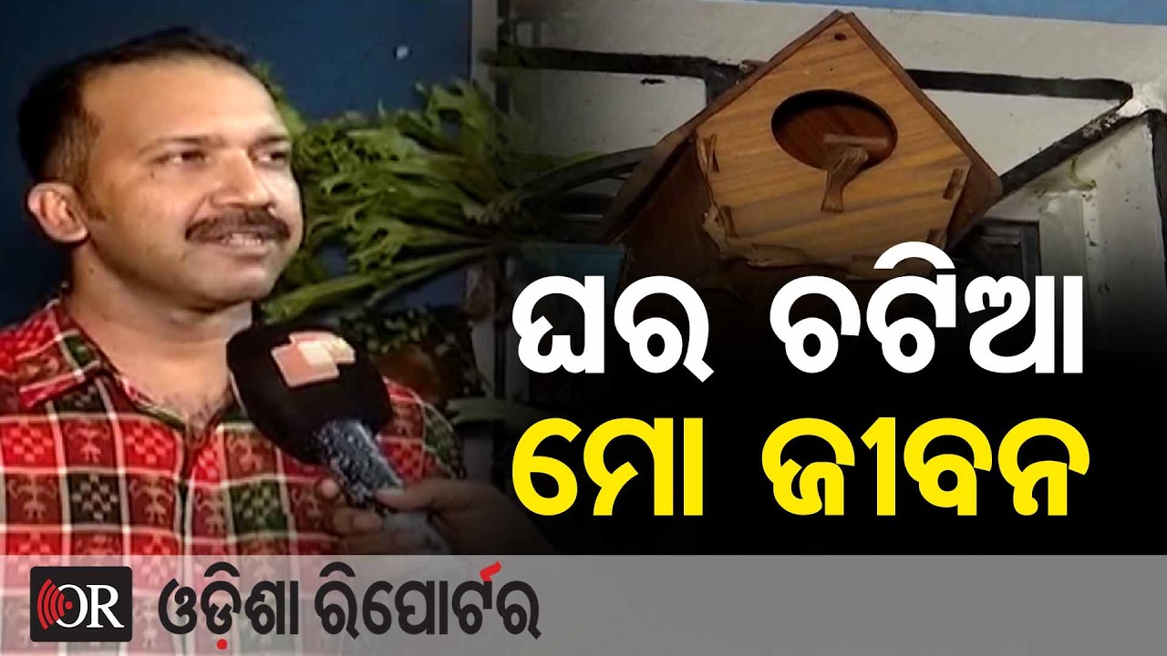 ଘର ଚଟିଆ ମୋ ଜୀବନ | Odisha Reporter