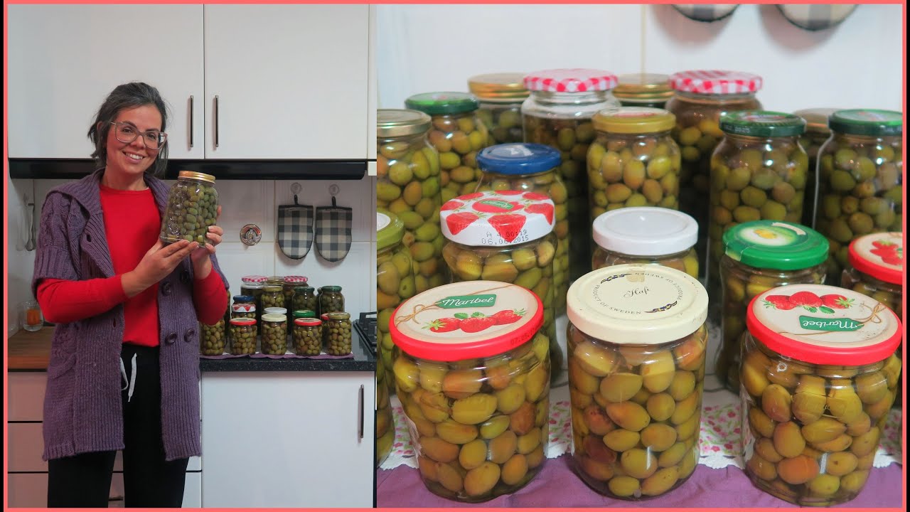 COMO CURTIR AZEITONAS EM 4 DIAS APENAS E FAZER CONSERVA!#vidanocampo#simpleliving