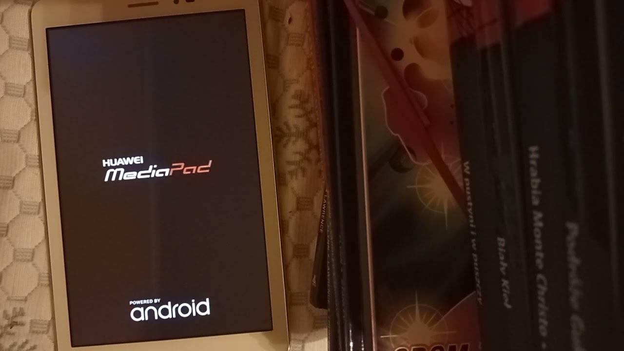 Huawei media pad T1 startup And shutdown