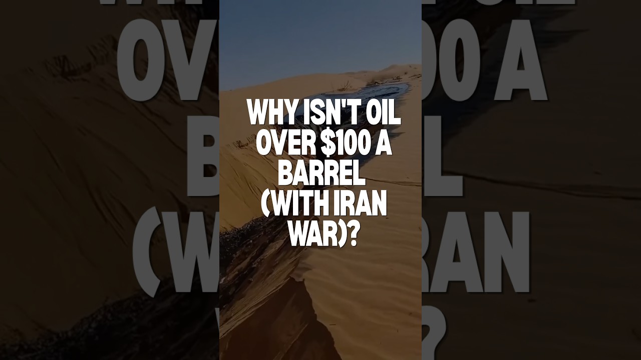 Почему нефть не стоит дороже $100 за баррель на фоне войны с Ираном? 🤔 #геополитика