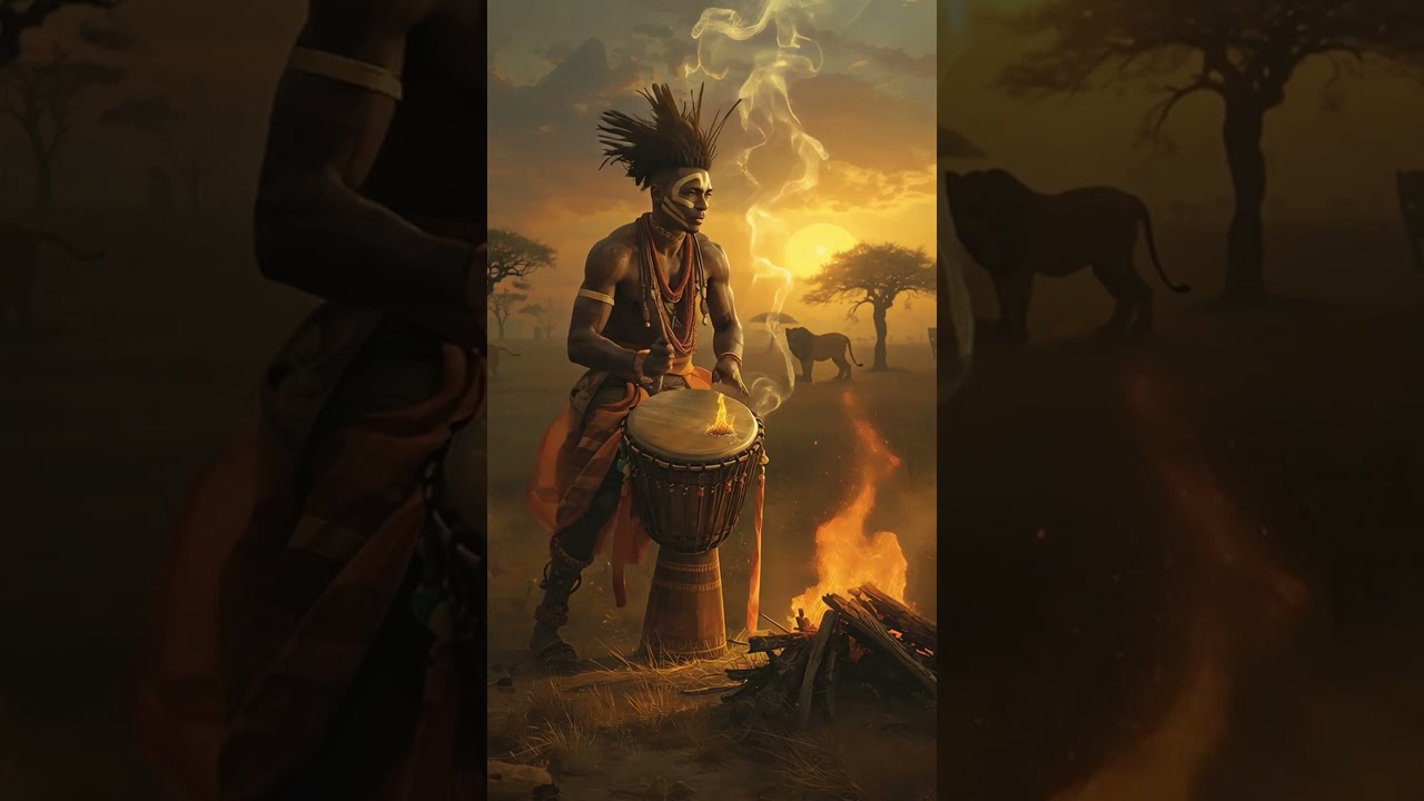 African Djembe Power - 60 Second Spiritual Awakening #healingmusic #meditation #relaxingmusic
