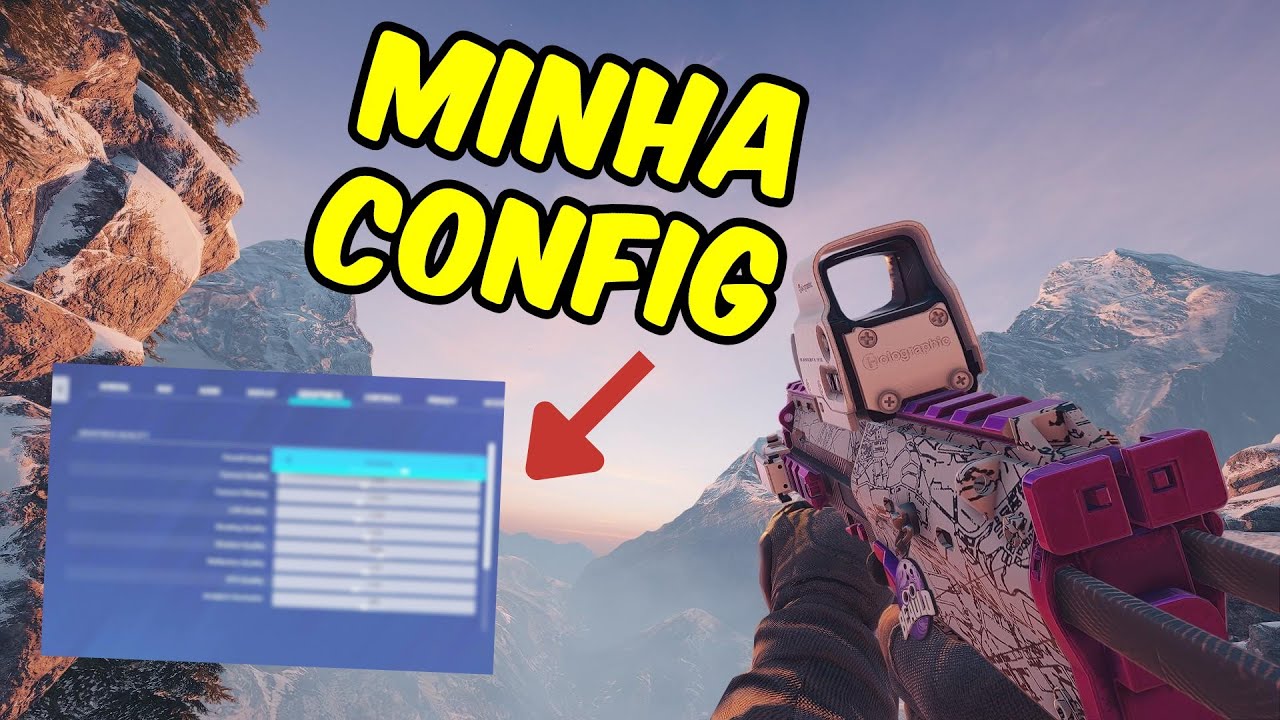 Minha CONFIG Do RAINBOW SIX E Meu PC!