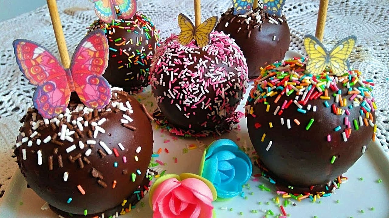 Manzanas de chocolate, receta muy fácil | El Dulce Paladar