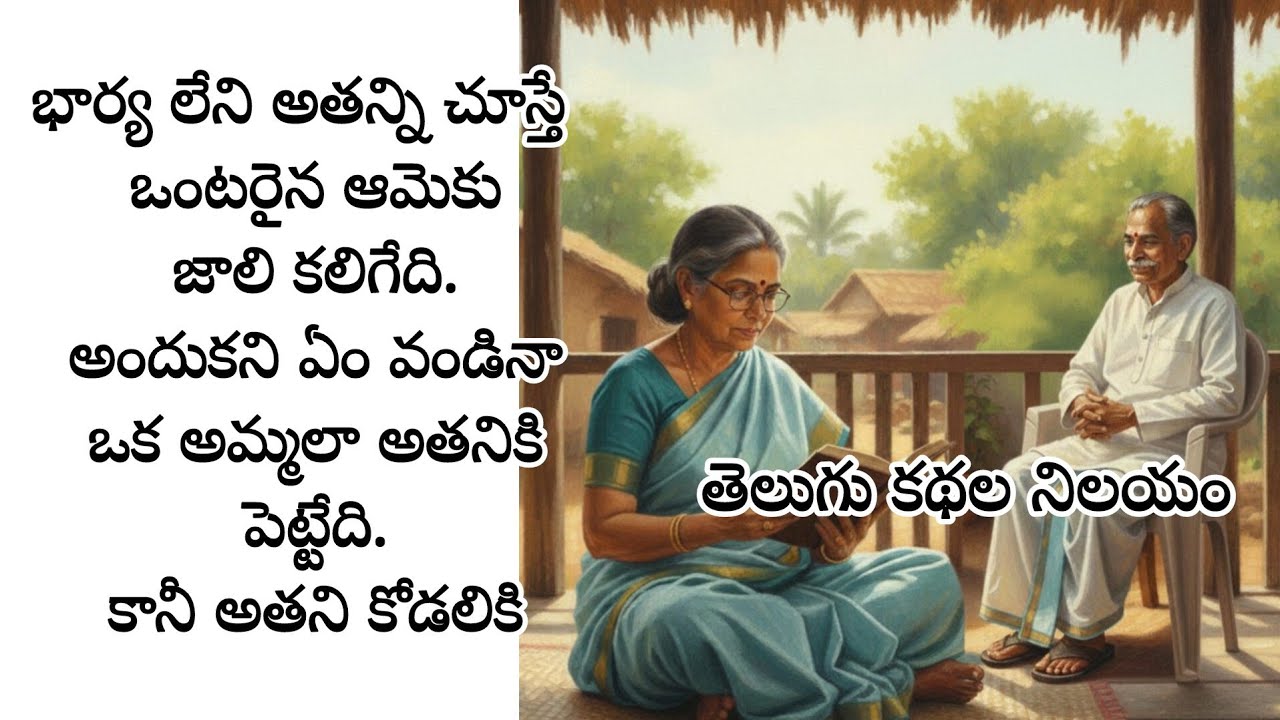 భార్యలేని అతన్ని చూస్తే ఒంటరైన ఆమెకు జాలి కలిగేది. అందుకని ఏం వండినా ఒకఅమ్మలా అతనికి పెట్టేది.కానీ..