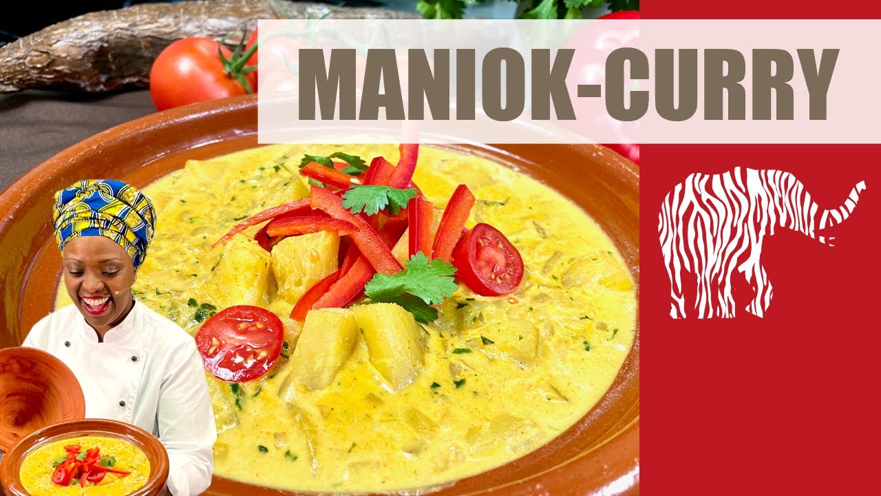 Mihogo - Maniok-Curry (vegan)
