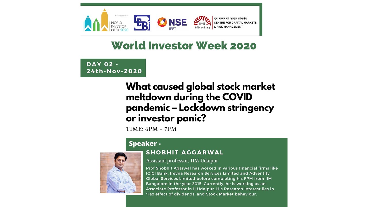 What caused global stock market meltdown during the COVID pandemic–Lockdown stringency or investor p