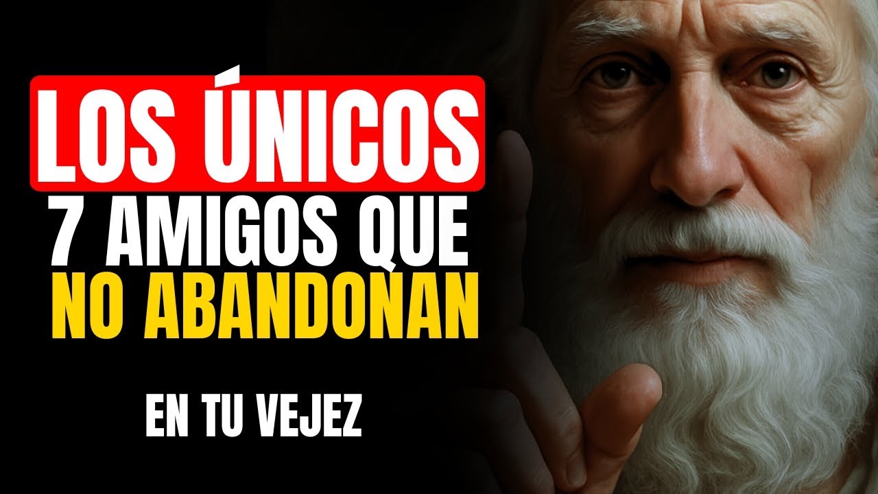 Los 7 únicos amigos en los que realmente puedes confiar cuando envejezcas | ESTOICISMO para la VEJEZ