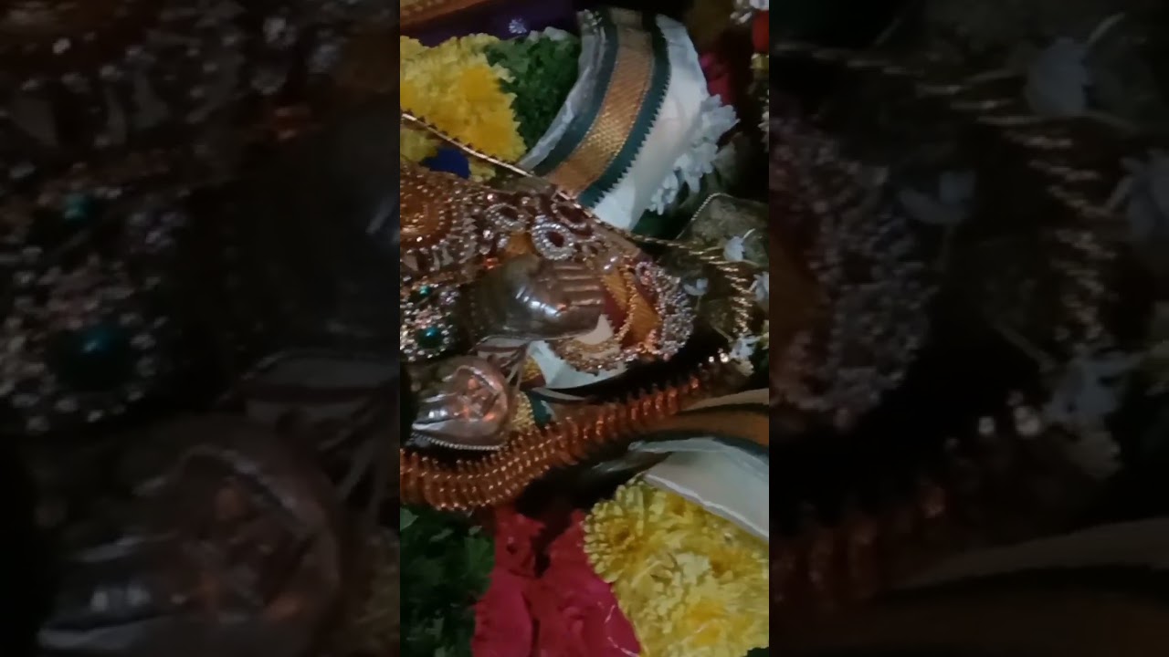 simhagiri Srivari varshika brahmotsavamulu day 6 night Shayanotsavam