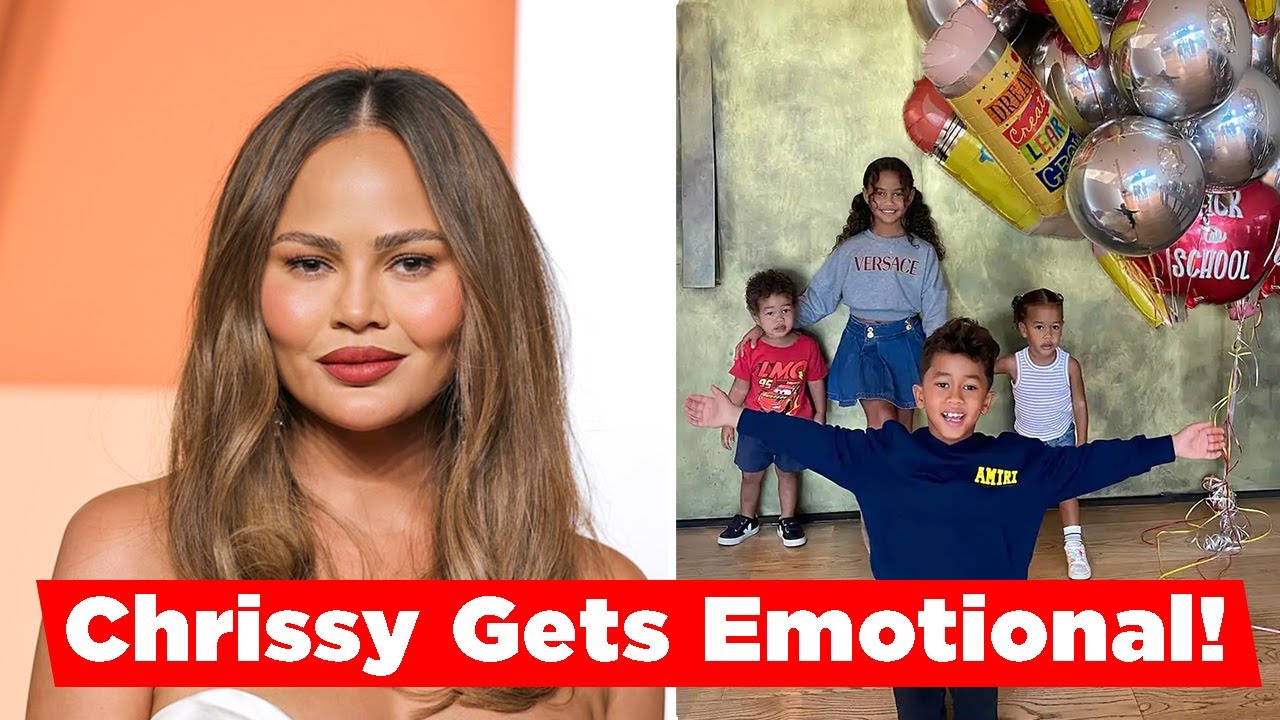 Chrissy Teigen Celebrates Her 4 Kids' First Day Of School