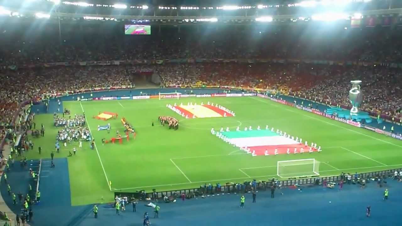 Euro 2012 final: the italian national anthem