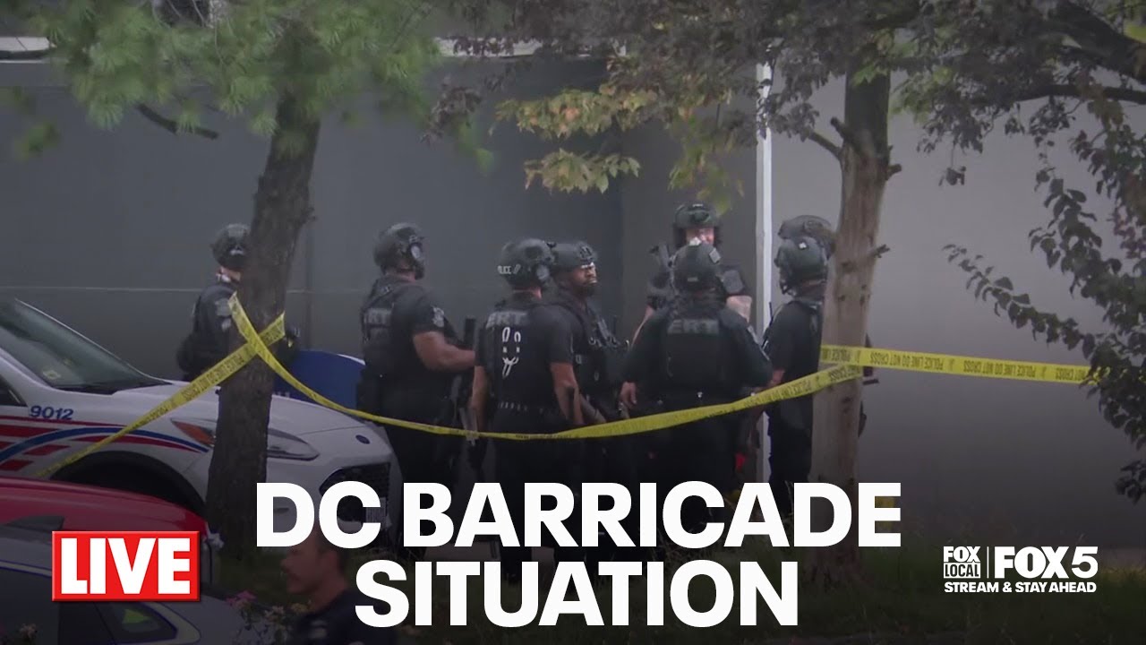 DC police respond to 'person in crisis' barricaded in vehicle | FOX 5 DC