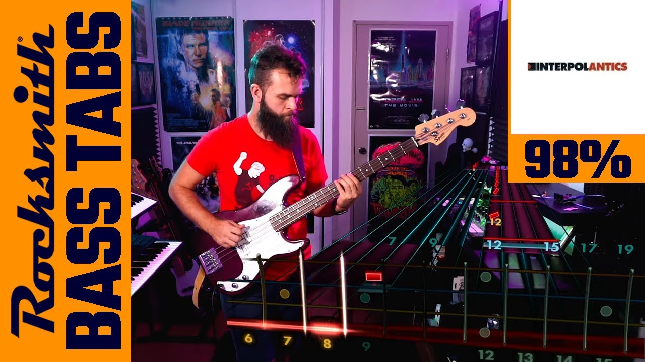 Interpol－Public Pervert｜Bass Tabs [Drop D][Rocksmith]