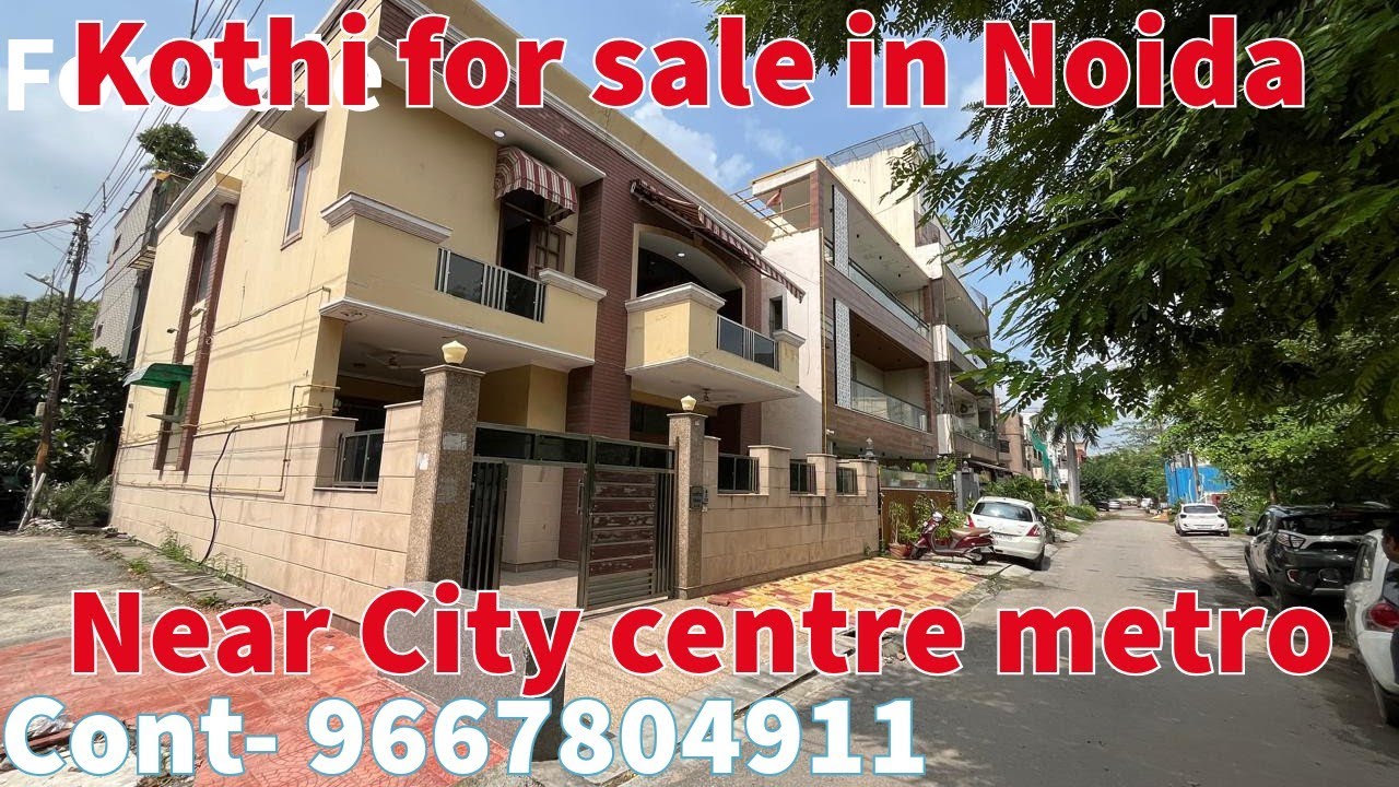 Kothi For Sale in Noida Sec 41, 5bhk Duplex size 180mt independent house 