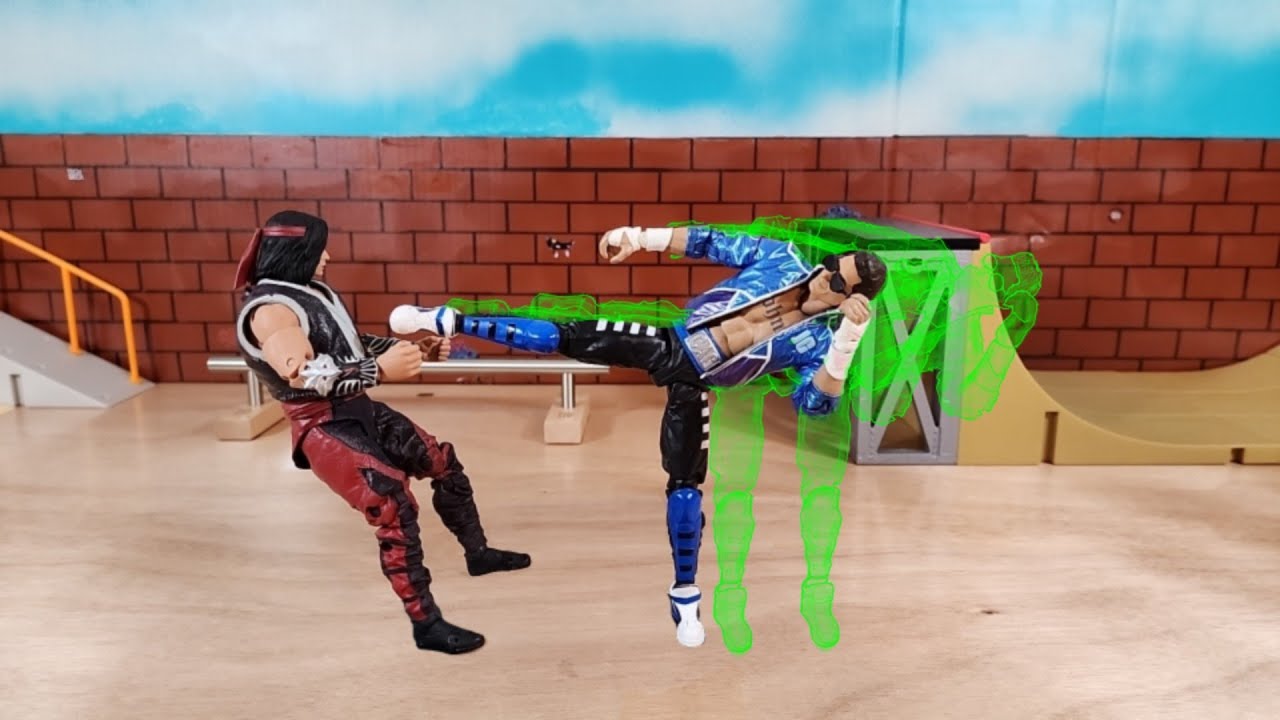 Liu Kang VS Johnny Cage (Stop Motion)