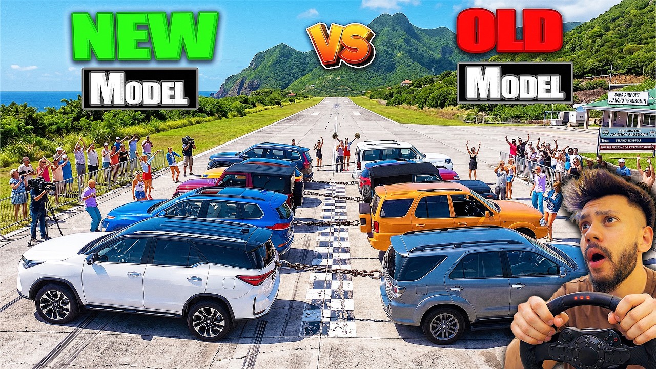 GTA 5: NEW Indian Car Models Vs OLD Modela Cars Impossible Challenges! GTA 5