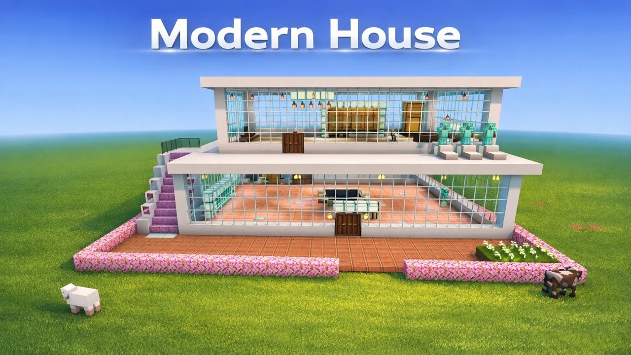 Minecraft legend modern house #minecraft