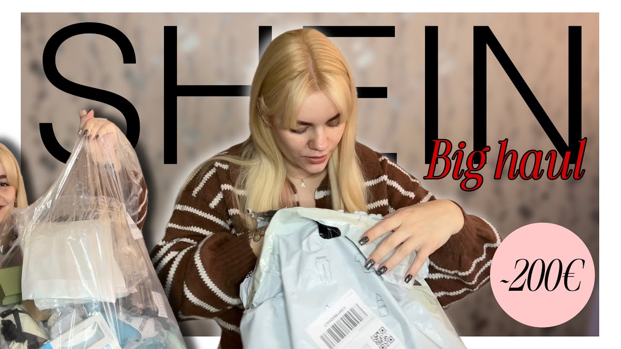 SHEIN BIG HAUL!😱🛍️✨(vaikučio daiktai, namams, man..)